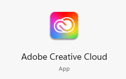 Adobe creative cloud desktop app icon